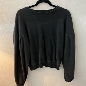 Black distressed Sweater